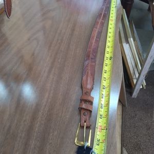 Vintage Tony Lama Reptile lizard belt